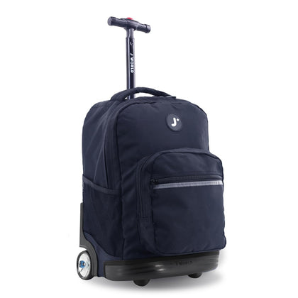 Sunrise Rolling Backpack, Black, One Size