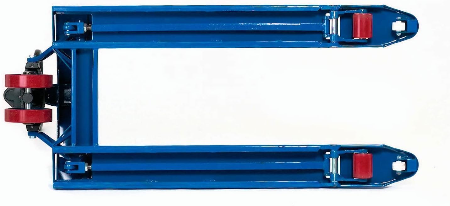 High Capacity Pallet Jack with 27" W x 48" L Forks | 6600 Lb. Capacity, Manual Duty Truck For Warehouse