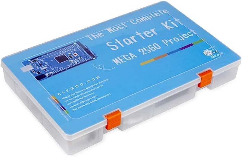 ELEGOO Mega 2560 R3 Project The Most Complete Starter Kit with Tutorial | Compatible with Arduino IDE, Ultimate