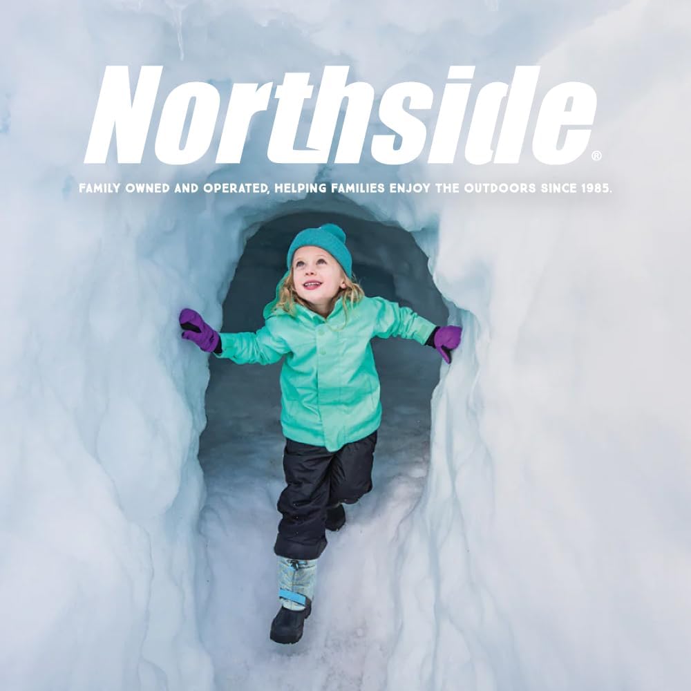 Frosty Insulated Winter Snow Boots for Girls and Boys with Rugged, Water Resistant Nylon Upper, Quick-Drying Lining