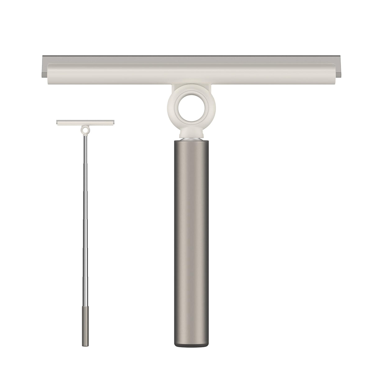 Extendable Squeegee for Glass Doors with 10-Inch Silicone Blade