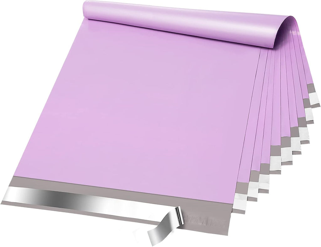 Poly Mailers 14.5x19 Inch 100 Pack,Large Shipping Bags,Purple