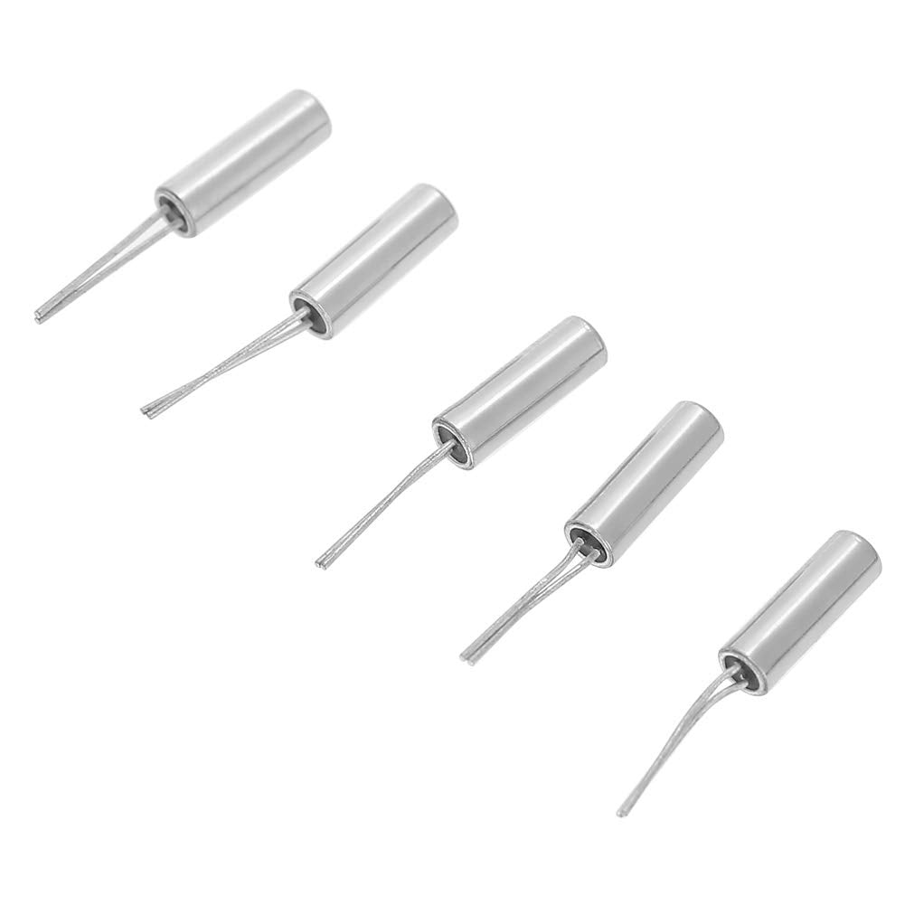 50pcs 10 Value Quartz Crystal Oscillator Kit 32.768kHz to 24MHz with Precision Frequency Tolerance for DIY Electronics Projects, and PCB Prototyping