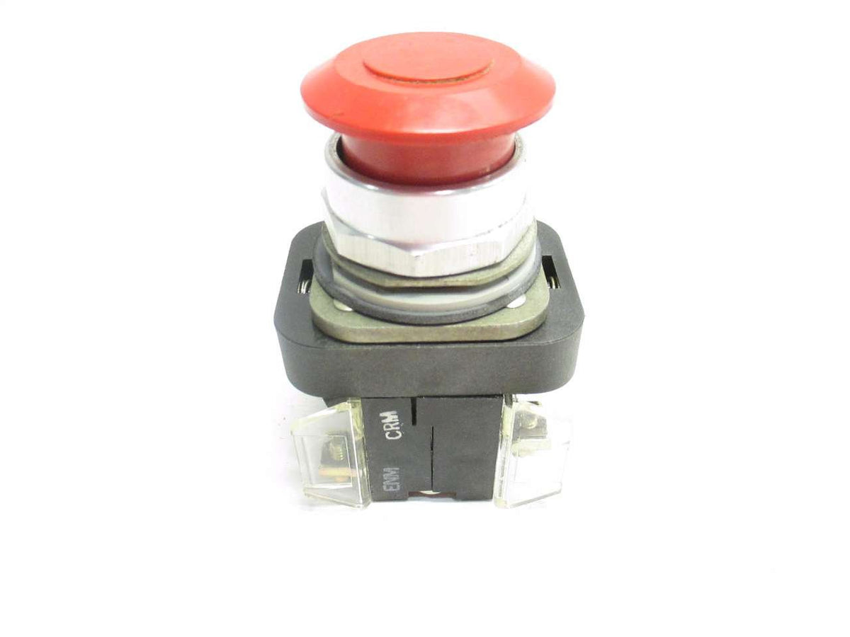 ALLEN BRADLEY 800T-FX A1 RED PUSH-PULL MUSHROOM HEAD SER T PUSHBUTTON D499327