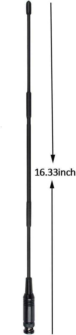 27MHz BNC 13in Antenna for Cobra Midland Uniden BNC Handheld CB Radio | for Cobra HH50WXST MRHH350FLT C75WXST HH38