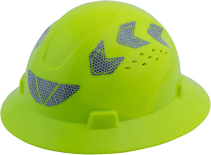 Full Brim Hard Hat Safety Helmet Vented,UNINOVA ANSI Z89.1 Approved OSHA Hard Hats Construction Men Adult Worker Work