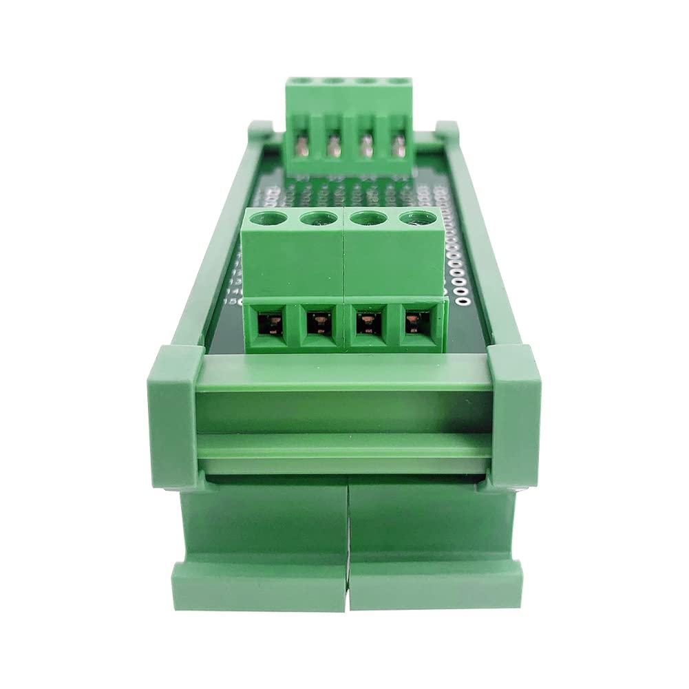 Prototype 72×30mm PCB Board with DIN Rail Mounting Carrier Housing