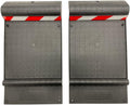 Garage Indoor/Outdoor Parking Guide Mat, Heavy Duty Wheel Stoppers, for Trucks & Vehicles, Anti-Skid Grips