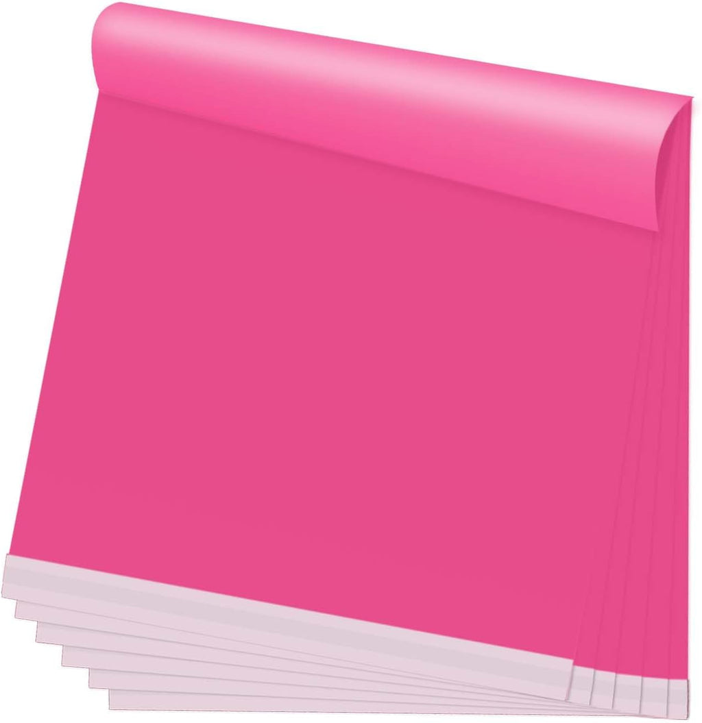 Poly Mailers 14.5x19 In 100 Pack Self Seal Shipping Envelope Bags Pink