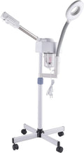 2 in 1 Professional Facial Steamer with 5X Lamp and Touch Screen | Professional Esthetician Steamer Humidifier for