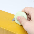6PCS Creative Cute Cat Paw Mini Utility Knives Portable Art Knife Retractable Envelope Knife Letter Opener Carton