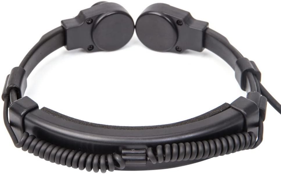 Throat Mic Tactical Earpiece U94 PTT 2 Pin TK Jack 7.0mm Plug Push to Talk Headset for Baofeng UV5R BF-F8HP UV-17