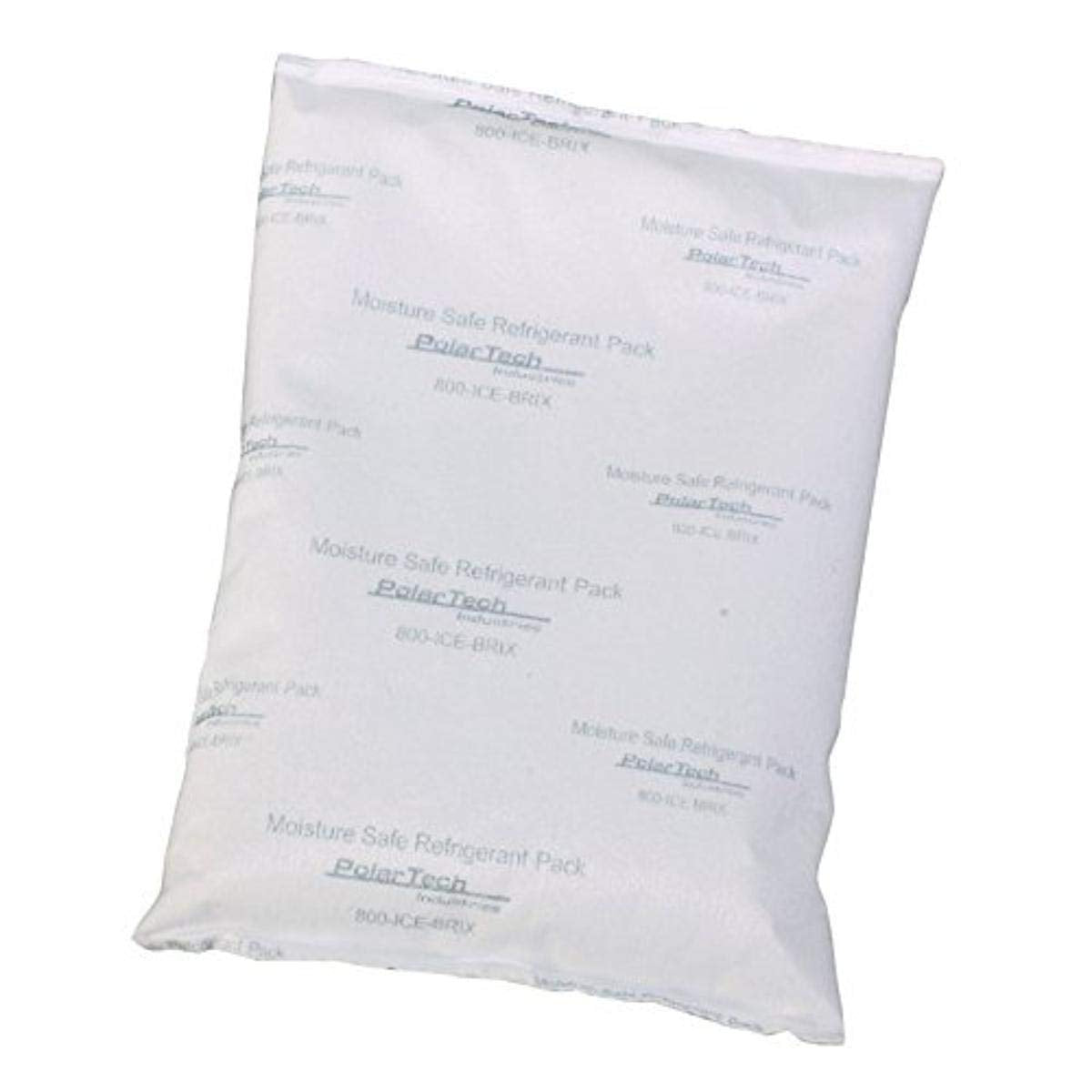 TP32/MS Ice Brix Viscous Gel Moisture Safe Refrigerant Cold Pack, 10" Length x 6" Width x 1-1/2" Thick (Case of 9)