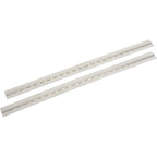 Aluminum Continuous Hinge, Universal, 36 in, Custom Fabrication, Pair