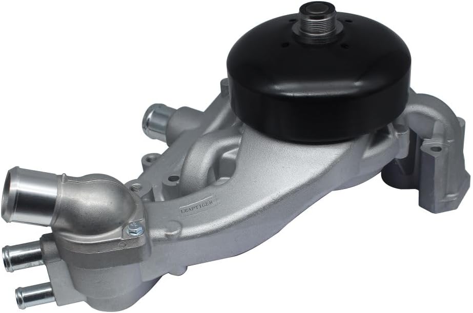 Water Pump Kit with Metal Gasket and Thermostat for 07-20 Chevy Silverado 1500 Tahoe Avalanche Suburban, 07-17 GMC Sierra 1500 Yukon XL Savana, 07-14 Cadillac Escalade, Hummer, 4.8L 5.3L 6.0L, AW6009