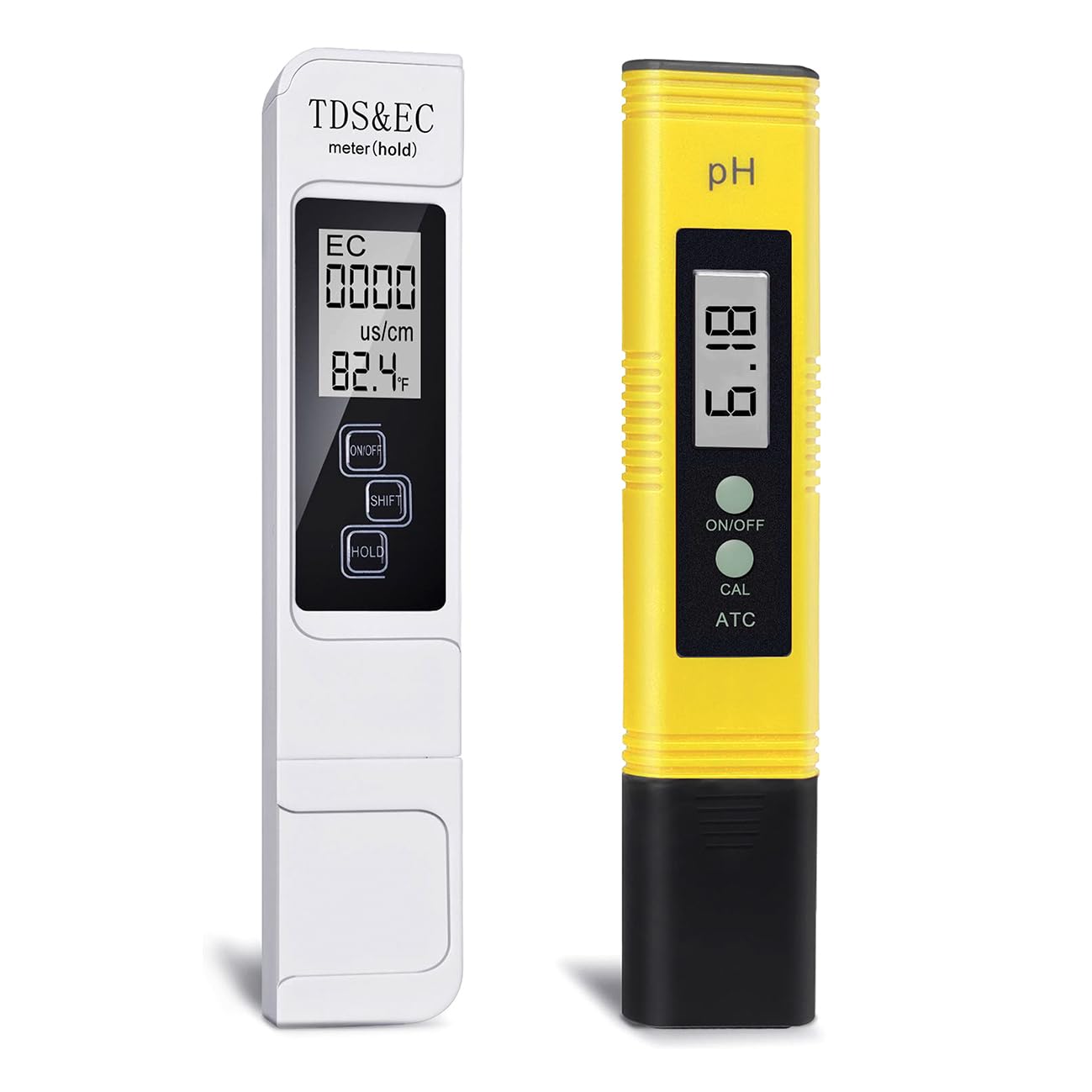 PH Meter, TDS Meter Combo, Pool Water Test Kit, PH Tester Digital, PPM Meter, 0.01 Resolution TDS PH EC Temperature 4