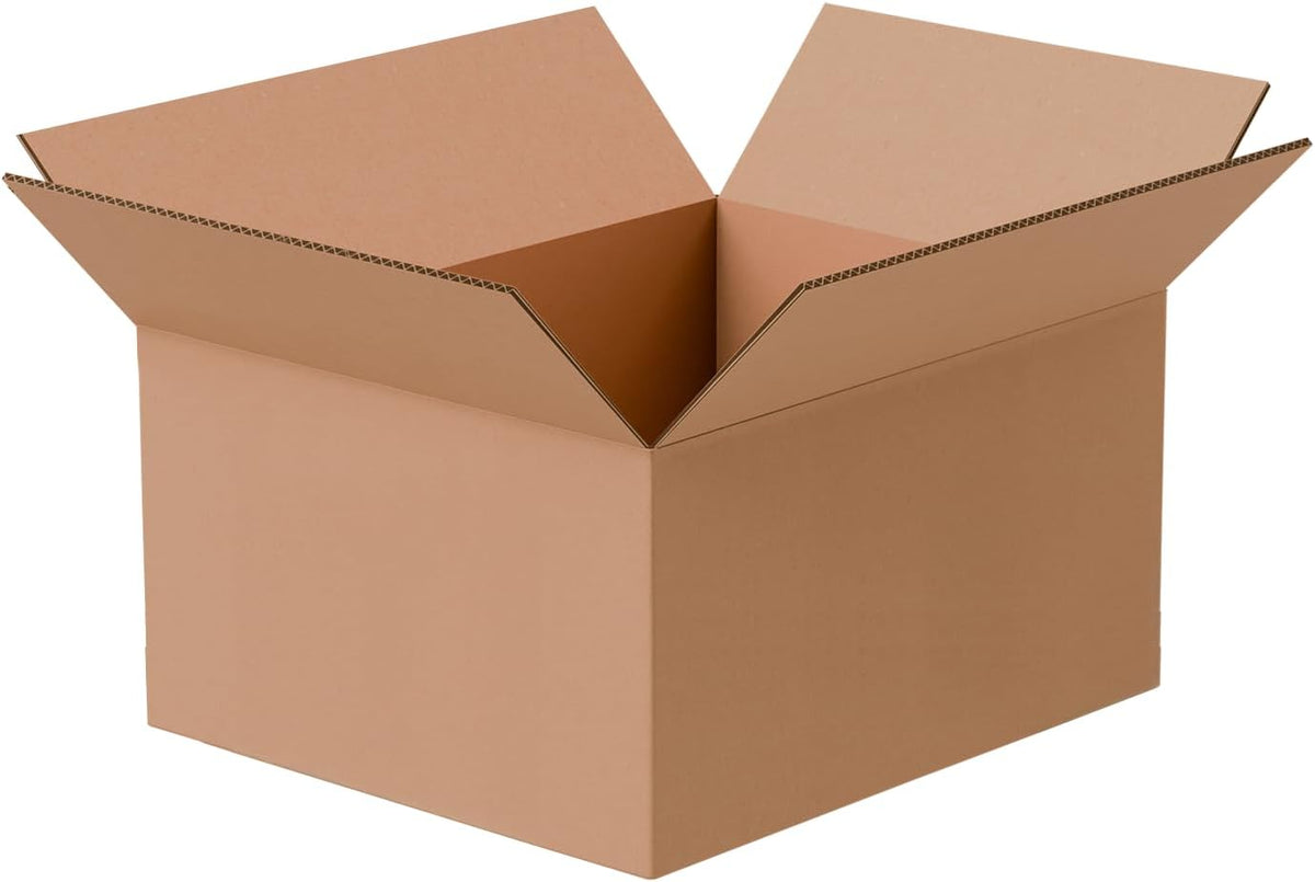 9"x9"x6" Corrugated Cardboard Boxes 25-Pack