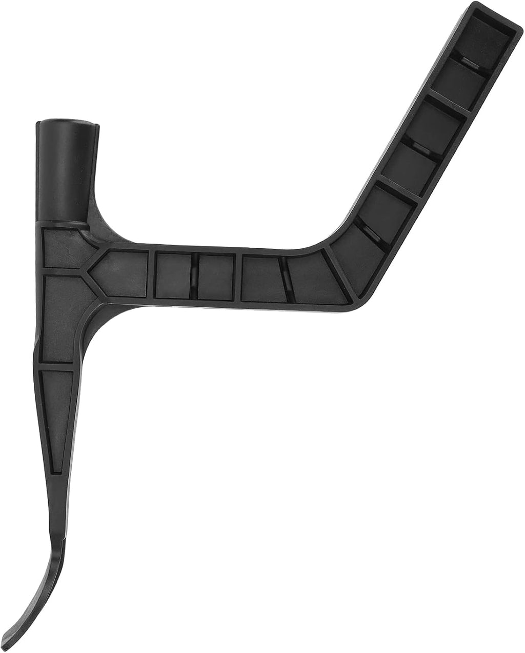 2 Pack Gutter Tool, Gutter Cleaning Spoon and Scoop with Unique Shaped Hook, Threaded Design Roof Gutter Cleaning
