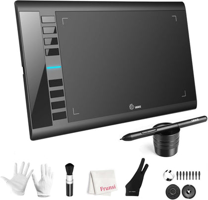 M708 Drawing Tablet, 10x6 inch Large Space for Digital Drawing