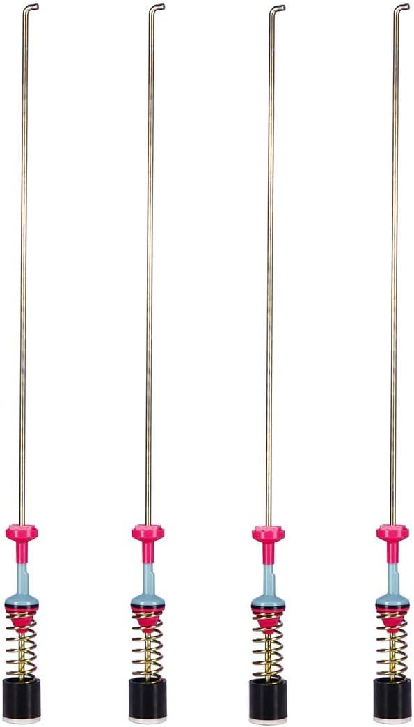 4PCS Suspension Rod Replacement For Samsung WA400PJHDWR/AA-02 WA45H7000AWA2 WA5451ANW WA45H7000AW/A2 WA50R5200AW WA400PJHDWR/AA WA422PRHDWR/AA WA422PRHDWR/AA Wa456DRHDSU/AA WA16J6710LW Washing Machine