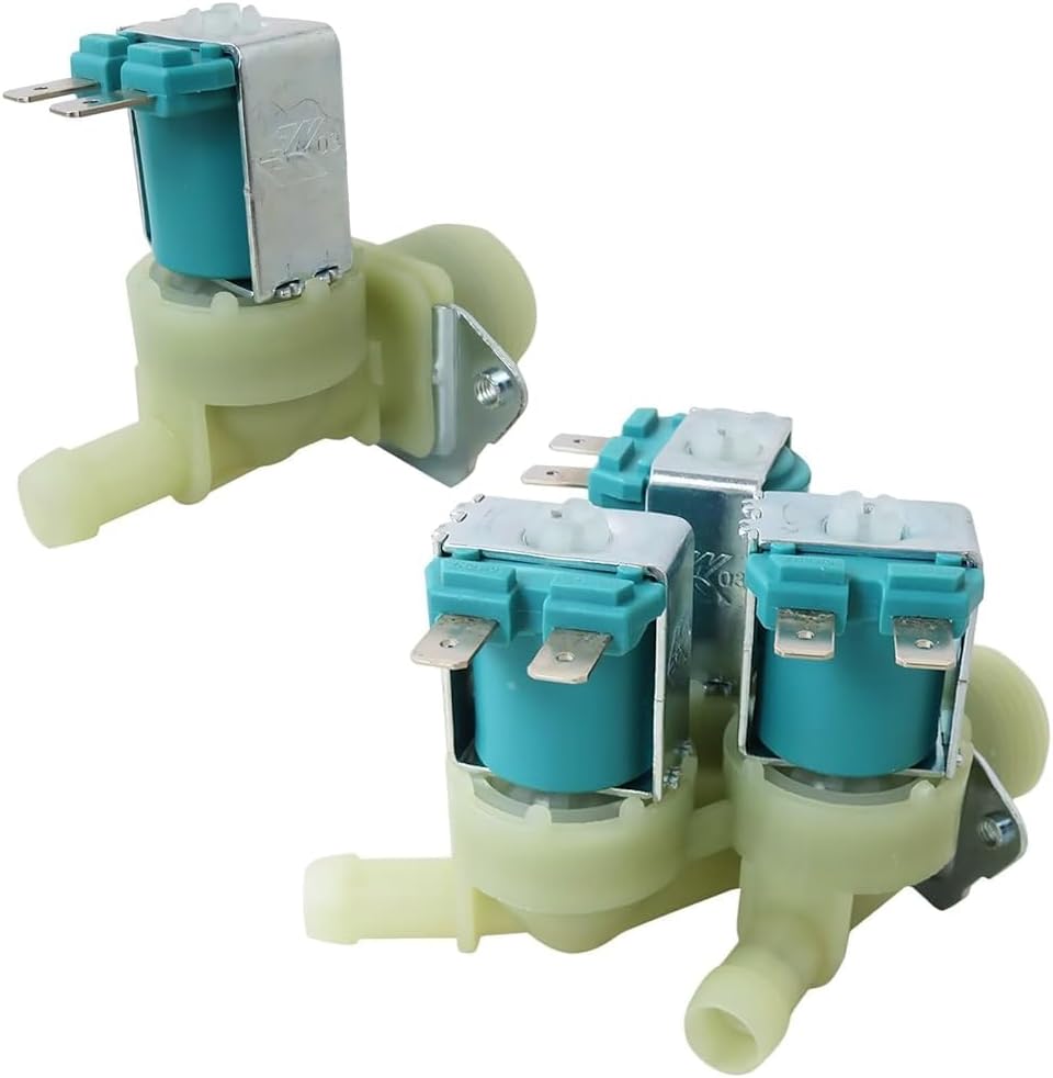 Washer Water Inlet Valve Replacement Parts Compatible with LG Kenmore Models WM1388HW WM1812CW WM1814CW WM1815CS