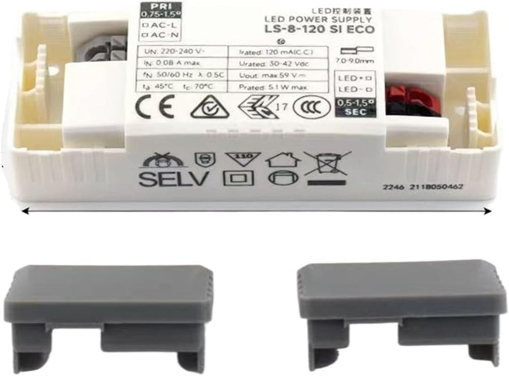 45mm Aperture Downlight Constant Current Transformer Ballast 21W Control Device Flicker-Free LS-12-250(12W/300MA/30-42V LS-12-300 SI1 E)