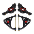 Aflle Racing Tubular Control Arms Set Upper & Lower Fits Chevy Bel Air