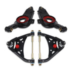 Aflle Racing Tubular Control Arms Set Upper & Lower Fits Chevy Bel Air