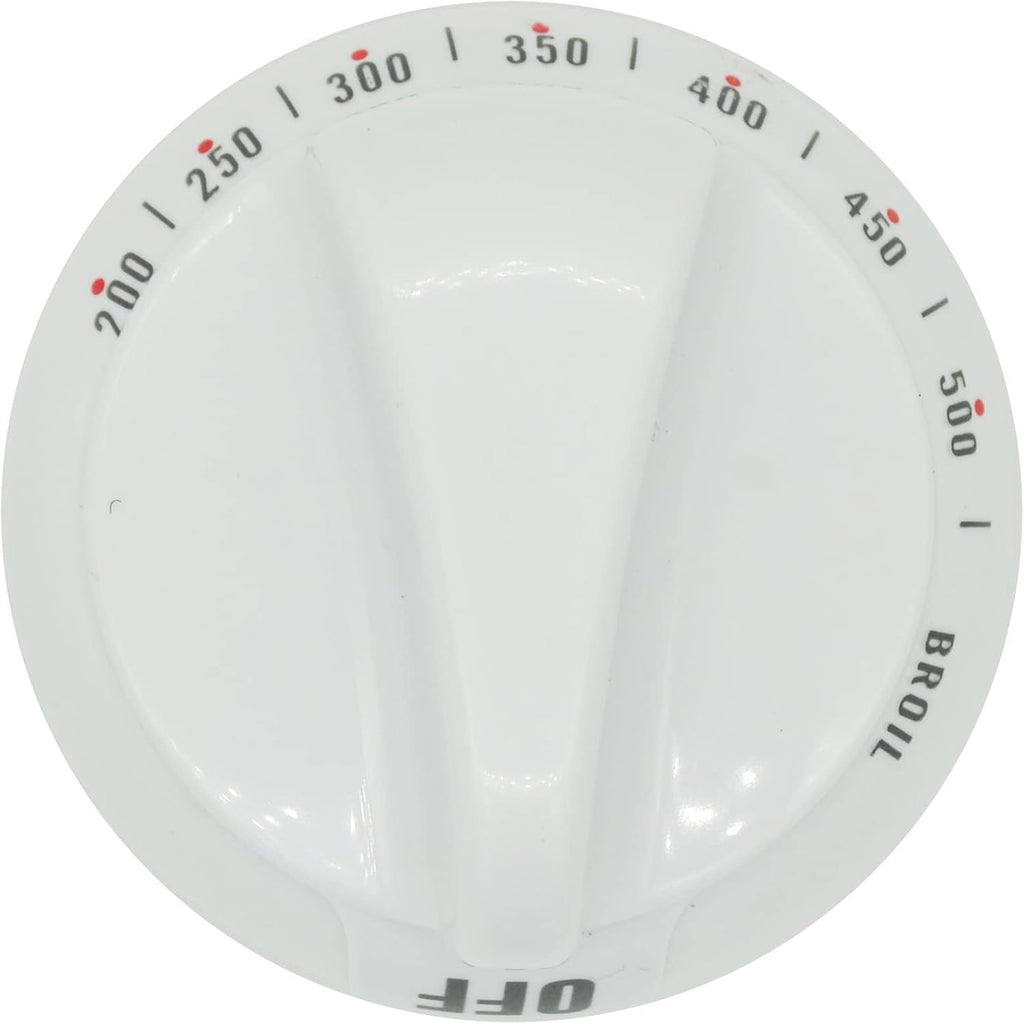 WB03K10036 Gas Range Thermostat Stove Knob Control White (1PC) | Compatible with GE & Hotpoint Range Oven, Kitchen