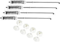 Upgraded Washer Suspension Rod Kit Replacement for Whirlpool WTW4616FW3 WTW4715EW0 WTW4715EW2 WTW4800BQ0 WTW4800BQ1 WTW4810BQ0 WTW4810BQ1 WTW4810EW0 WTW4815EW0 WTW4815EW1 WTW4815EW2 WTW4816FW0