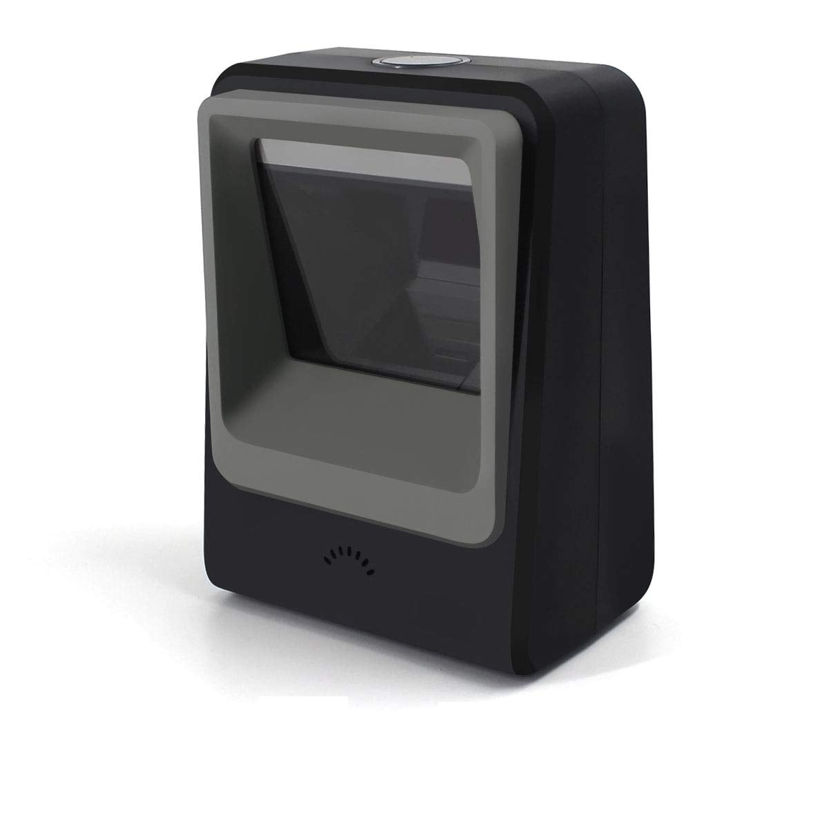 Handsfree 2D 1D Barcode Scanner, QR Omnidirectional Desktop Bar Code Reader Scanner, Capture Barcodes from Mobile