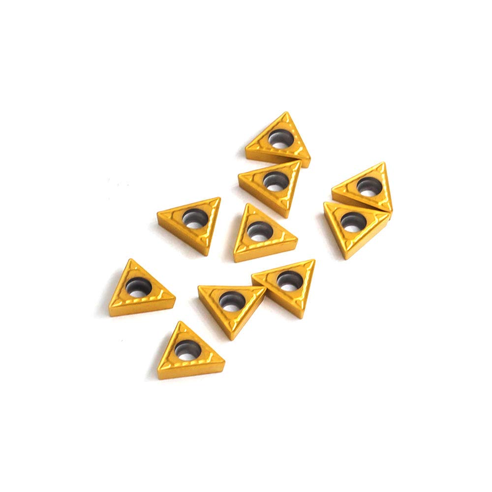 OSCARBIDE TCMT21.51/TCMT110204 TiN Turning Inserts 10Pcs