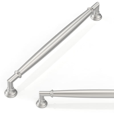10 Pack Brushed Satin Nickel Cabinet Pulls 7.5 Inch(192mm) Kitchen Cabinet Handles Cabinet Hardware for Drawer Pulls
