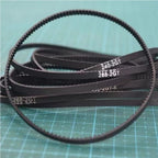 2GT Timing Belt GT2 Closed Loop Rubber Belts for Pulley,3.5mm Width(5PCS),210mm