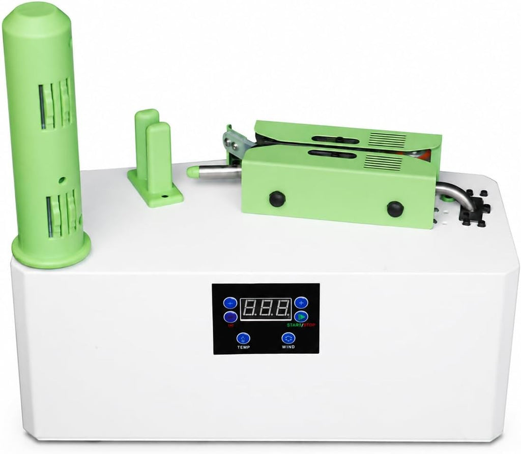 Air Cushion Machine 30ft/min, 280L/min Air Pillow & Bubble Wrap Machine, Adjustable 160–220°C, 110V 200W, for 4”–27”