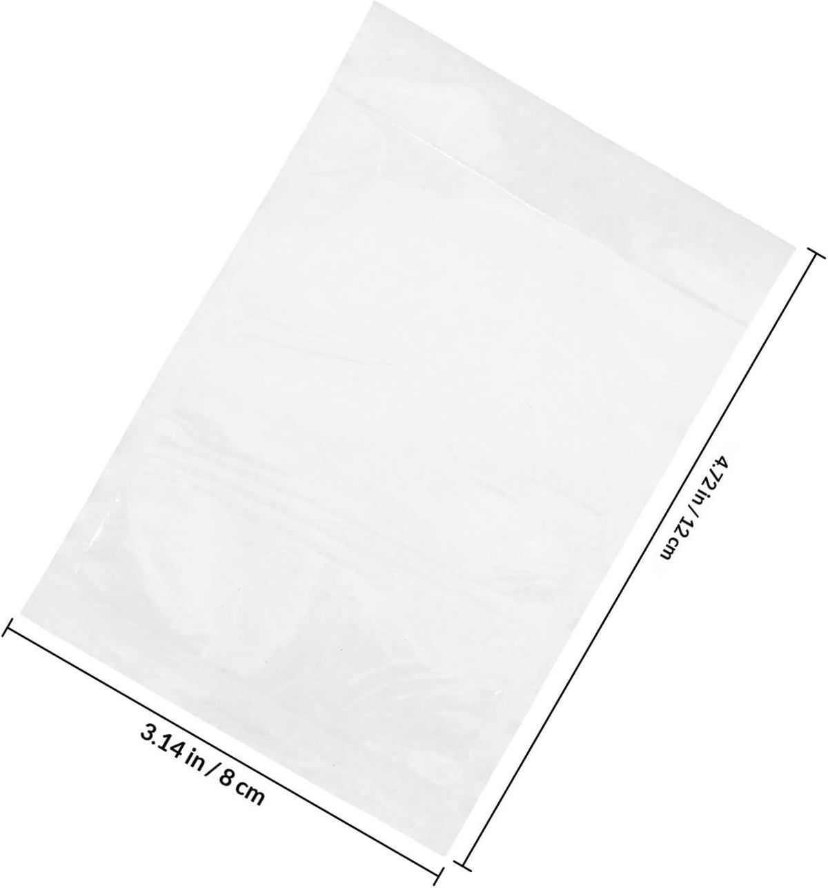 Adhesive Packing List Envelopes with Window Cpe 100pcs