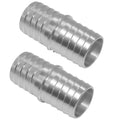 ANPTGHT 5/8" Aluminum Hose Barb Splice Coupler Repair Fitting (2 Pcs)