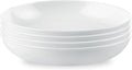 4-Pc Versa Bowls for Pasta Salad and More, Service for 4, Durable and Eco-Friendly 30-Oz, Compact Stack Bowl Set