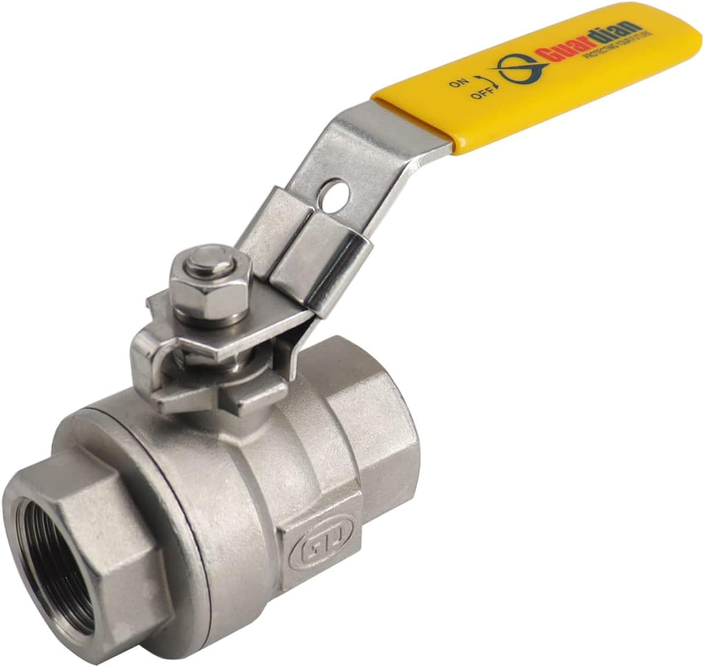 Guardian 1/4" 316SS 2000PSI 2PC Full Port Ball Valve