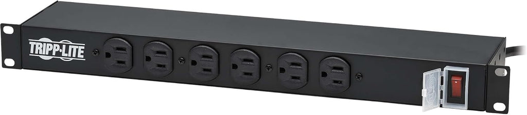 Eaton Tripp Lite RS-1215 Heavy Duty Metal 1U Rack Mount Power Strip