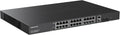 24 Port Full Gigabit PoE Switch with 2 Uplink Gigabit Port & 2 SFP Port, 24 Port PoE+ Network Switch, Total Budget