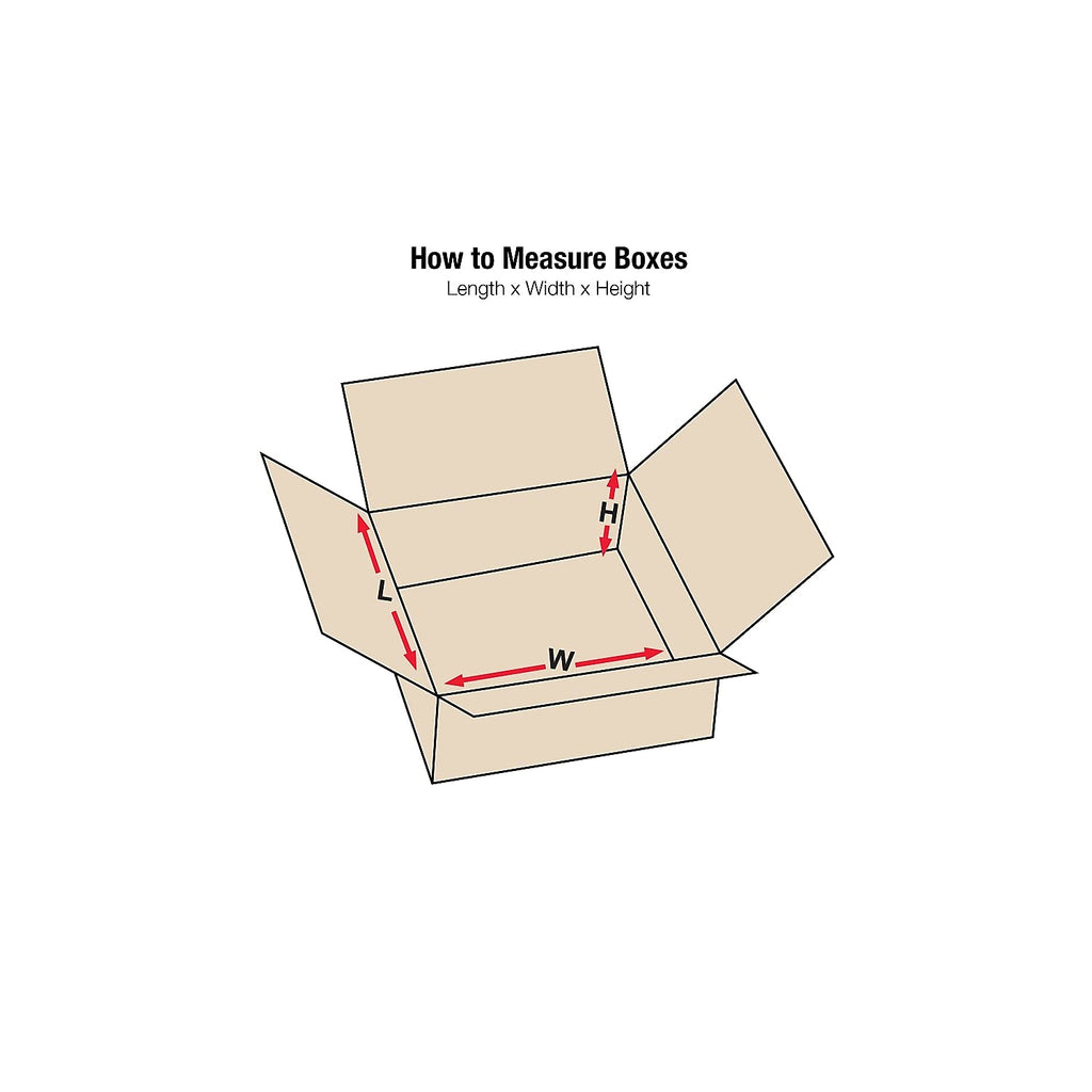 B22168 Corrugated Boxes, 22" x 16" x 8", Kraft (Pack of 20)
