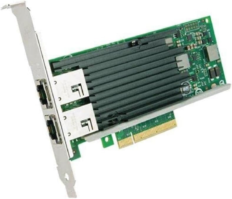 Network adapter - PCI Express 2.1 x8 low profile - 10 Gigabit LAN - 10GBase-T - 2 ports