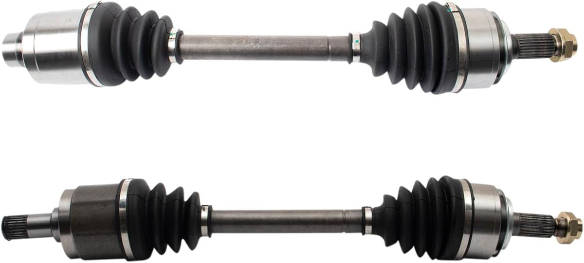 TRQ Front Driver and Passenger Side CV Axle Assembly Set 2 Piece