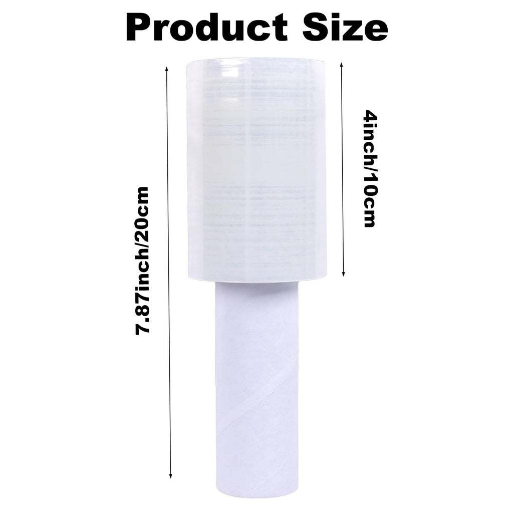Stretch Wrap Film Moving Wrapping Plastic Roll Shrink Wrap Roll with Handle