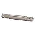 Drill America 3/16" Carbide 2 Flute Double End Stub End Mill, MMO Series
