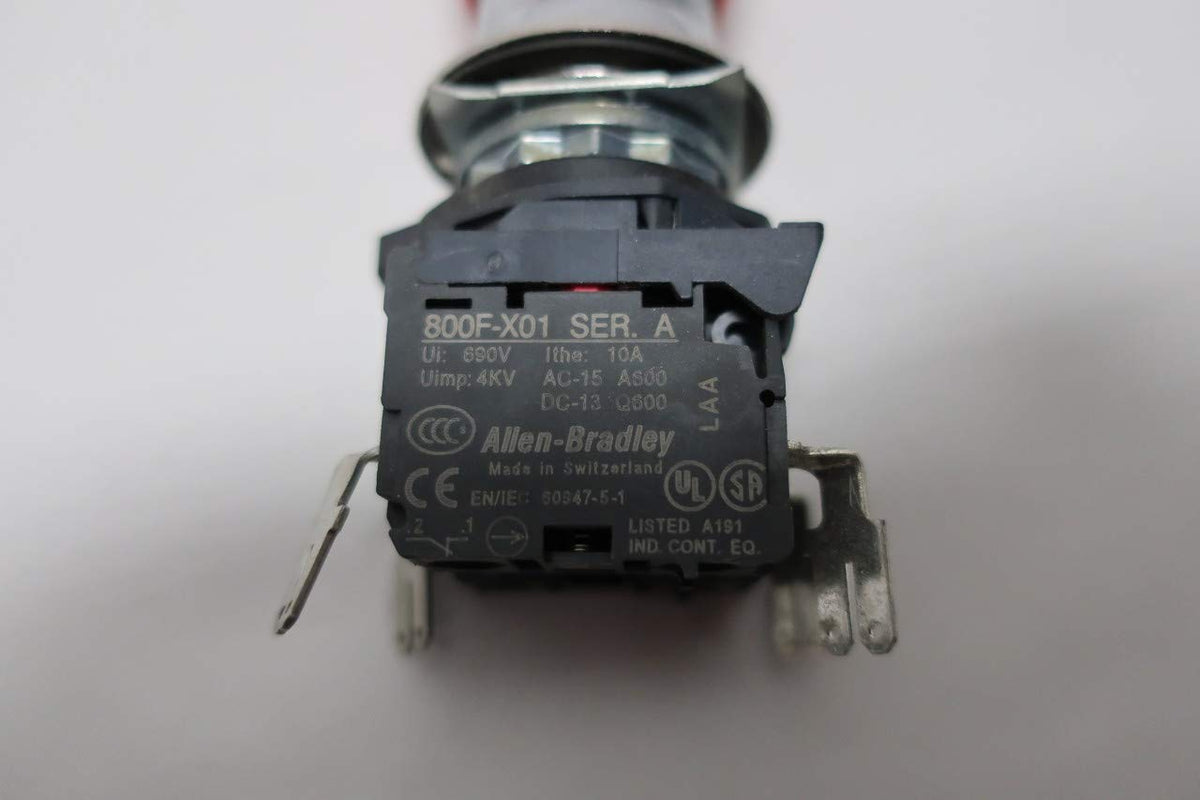 ALLEN BRADLEY 800F-X01 Emergency Stop Button