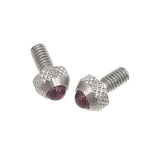 Contact Points for Dial Indicators Linear Gage Indicator Ball Tips 2 Pieces M2.5 Thread Shank 5mm Diameter 3.8mm Length (Ruby Ball Tip)