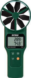 Extech AN300 Large Vane Thermo-Anemometer, Air Velocity and Flow