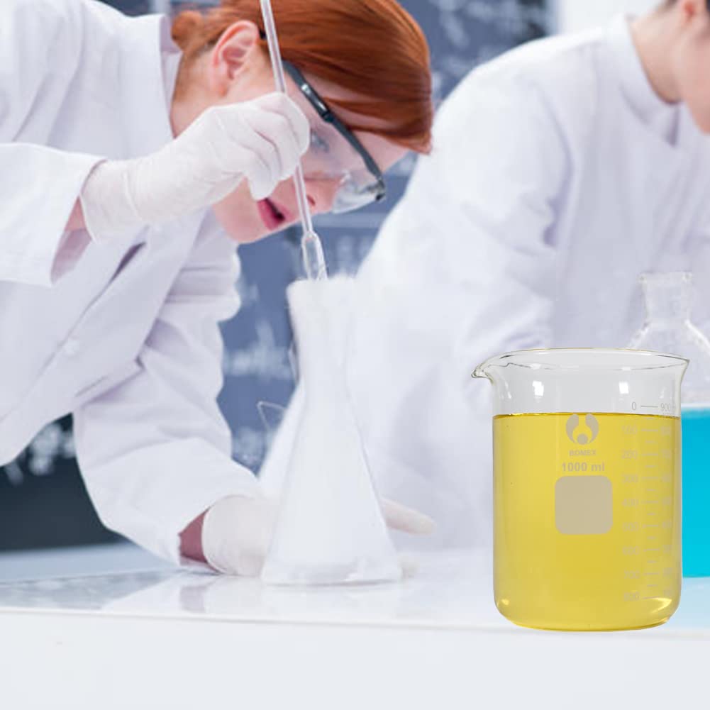 Scientific 1000ml 3.3 Borosilicate Glass Graduated Beaker